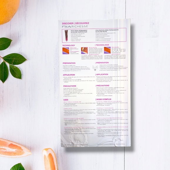 L'Oreal Professionnel DIARichesse 2 Tubes Ammonia-Free 5.65/5RRv Cherry - Picture 15 of 16